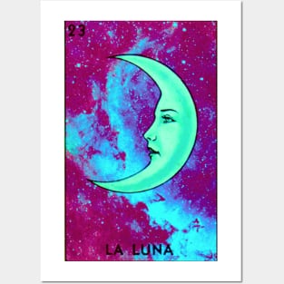 La Luna Loteria - Celestial Galaxy Posters and Art